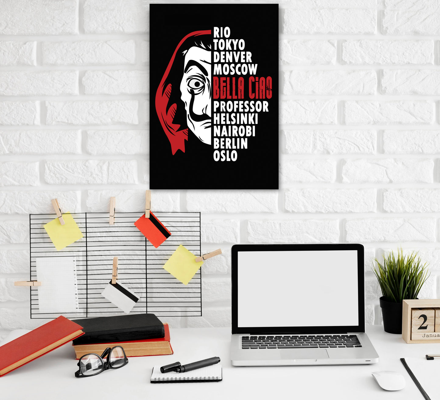 Money Heist Series Art work