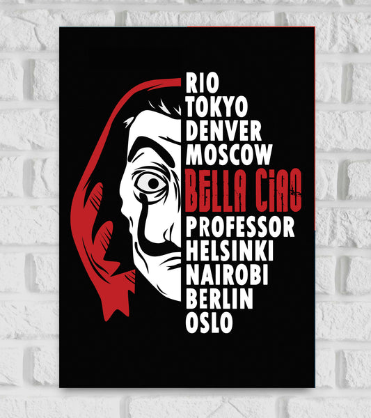 Money Heist Series Art work