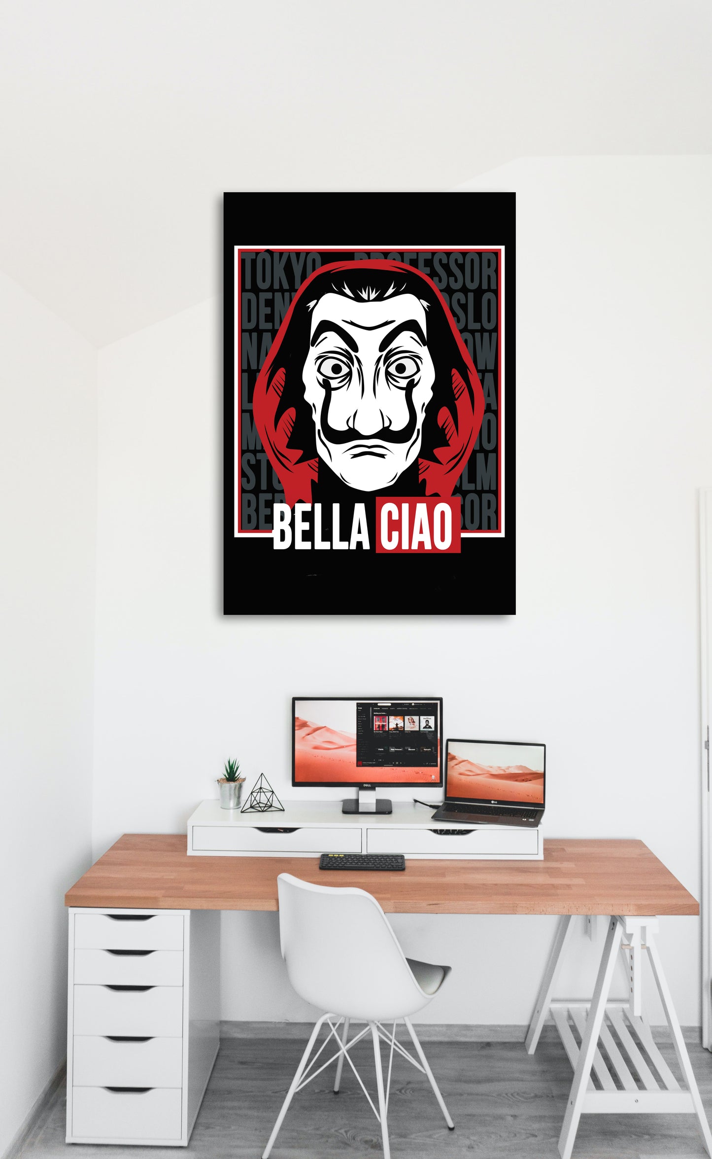 Money Heist Series Art work