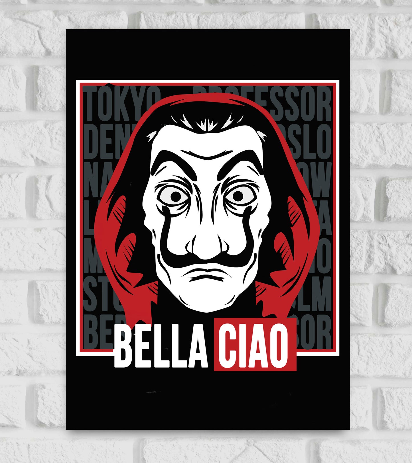 Money Heist Series Art work