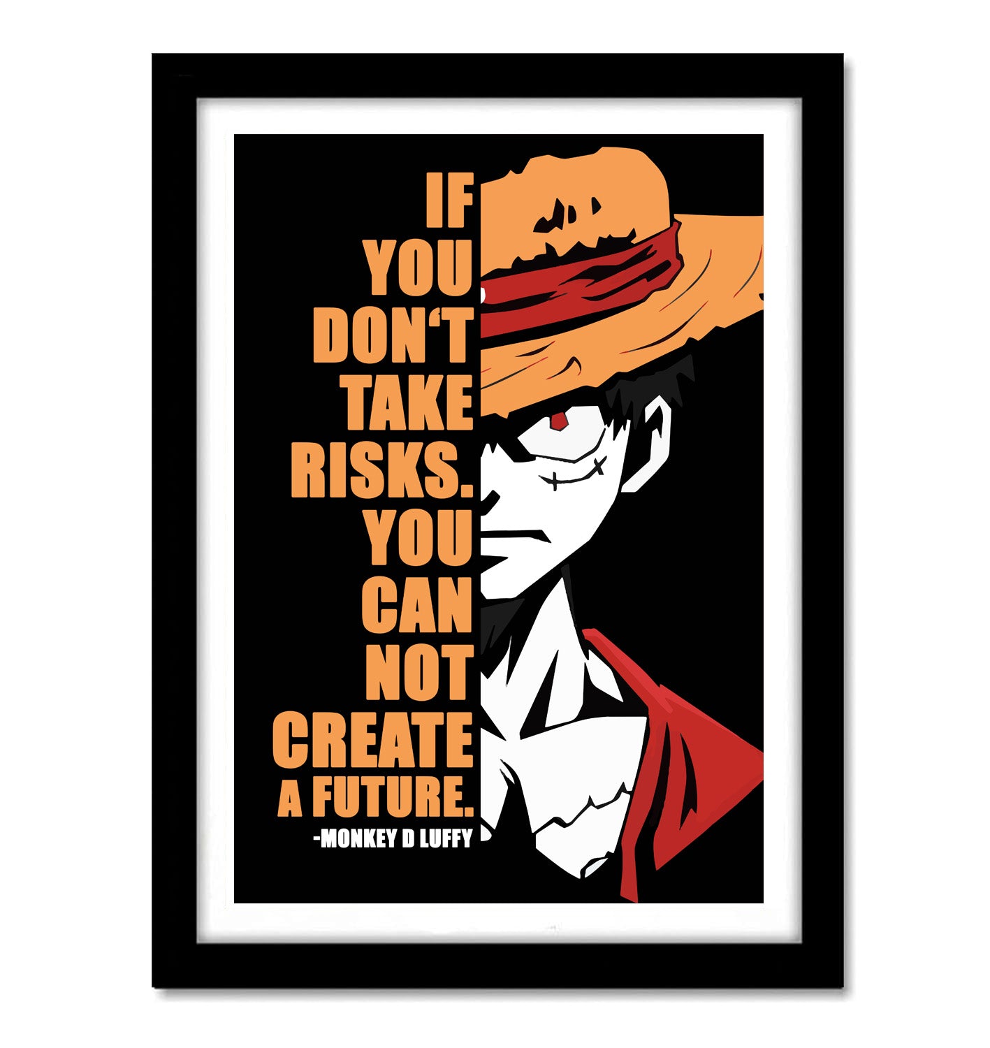 Monkey D. Luffy One Piece Anime Series Art work