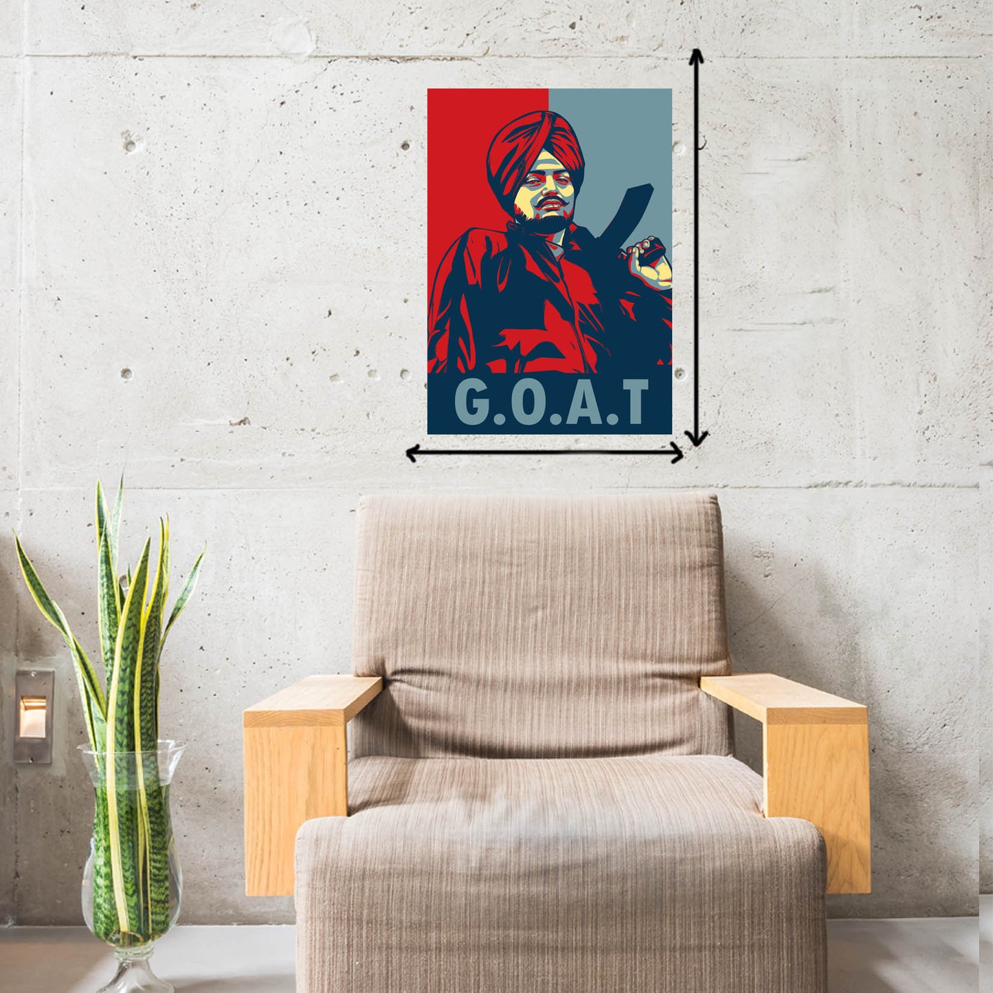 Sidhu Moosewala Art Work