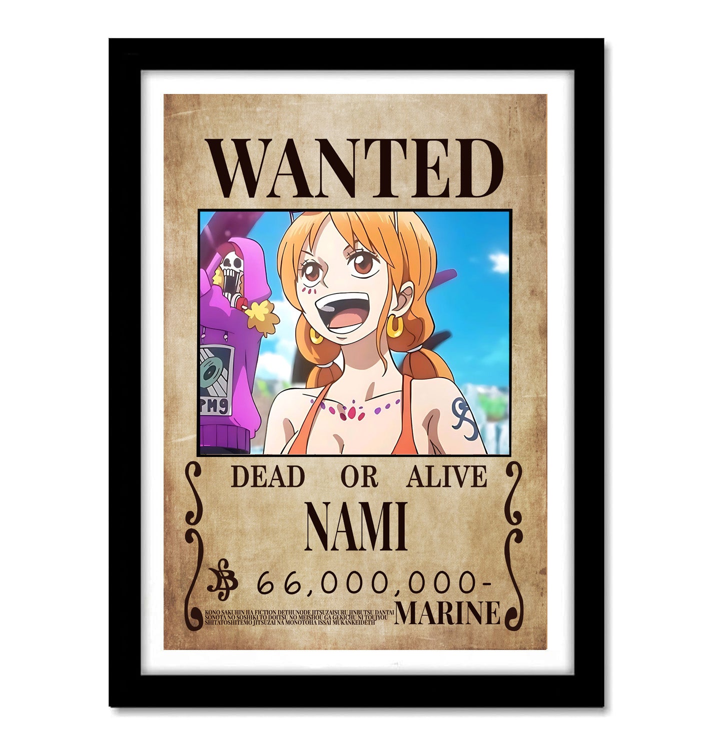 One Piece Nami Art work