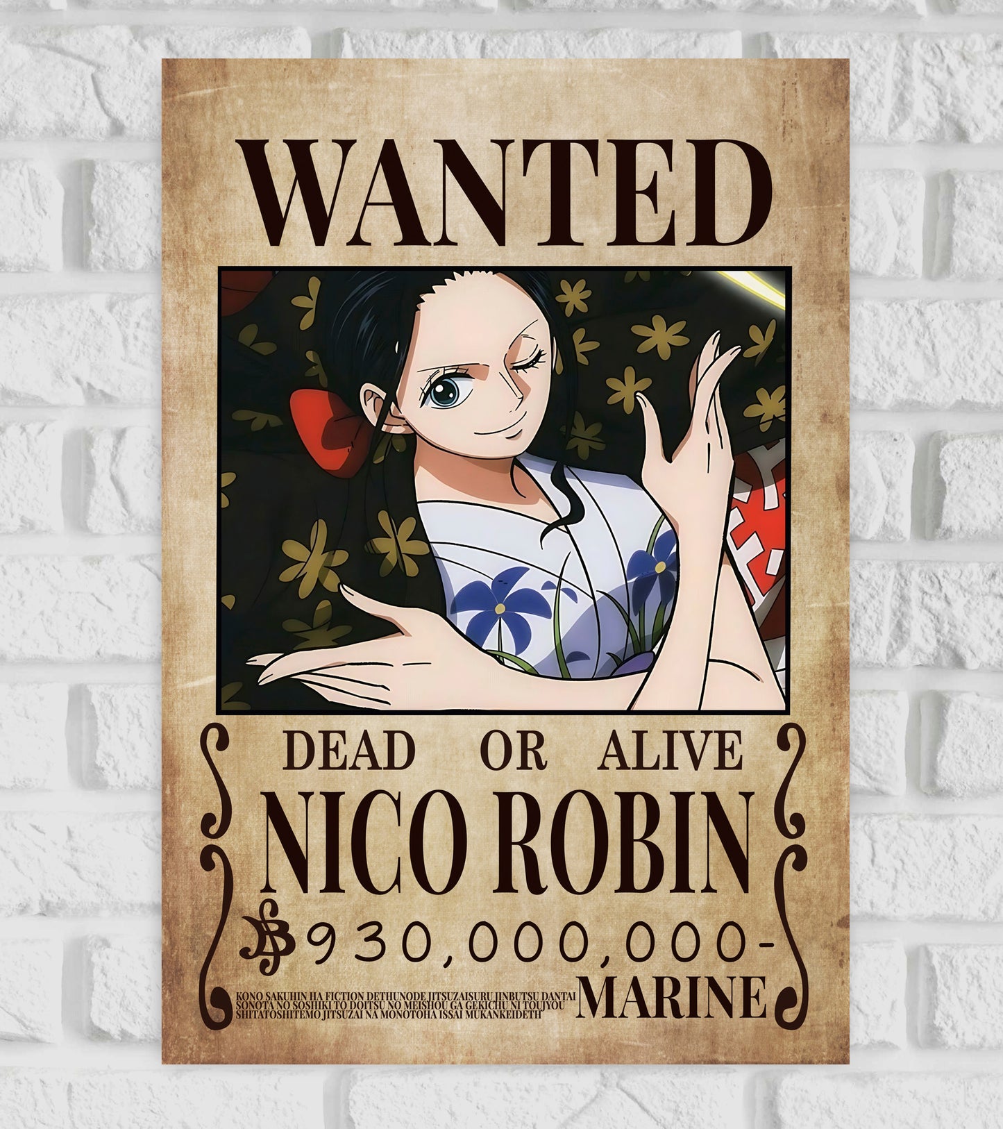 One Piece Robin Art work