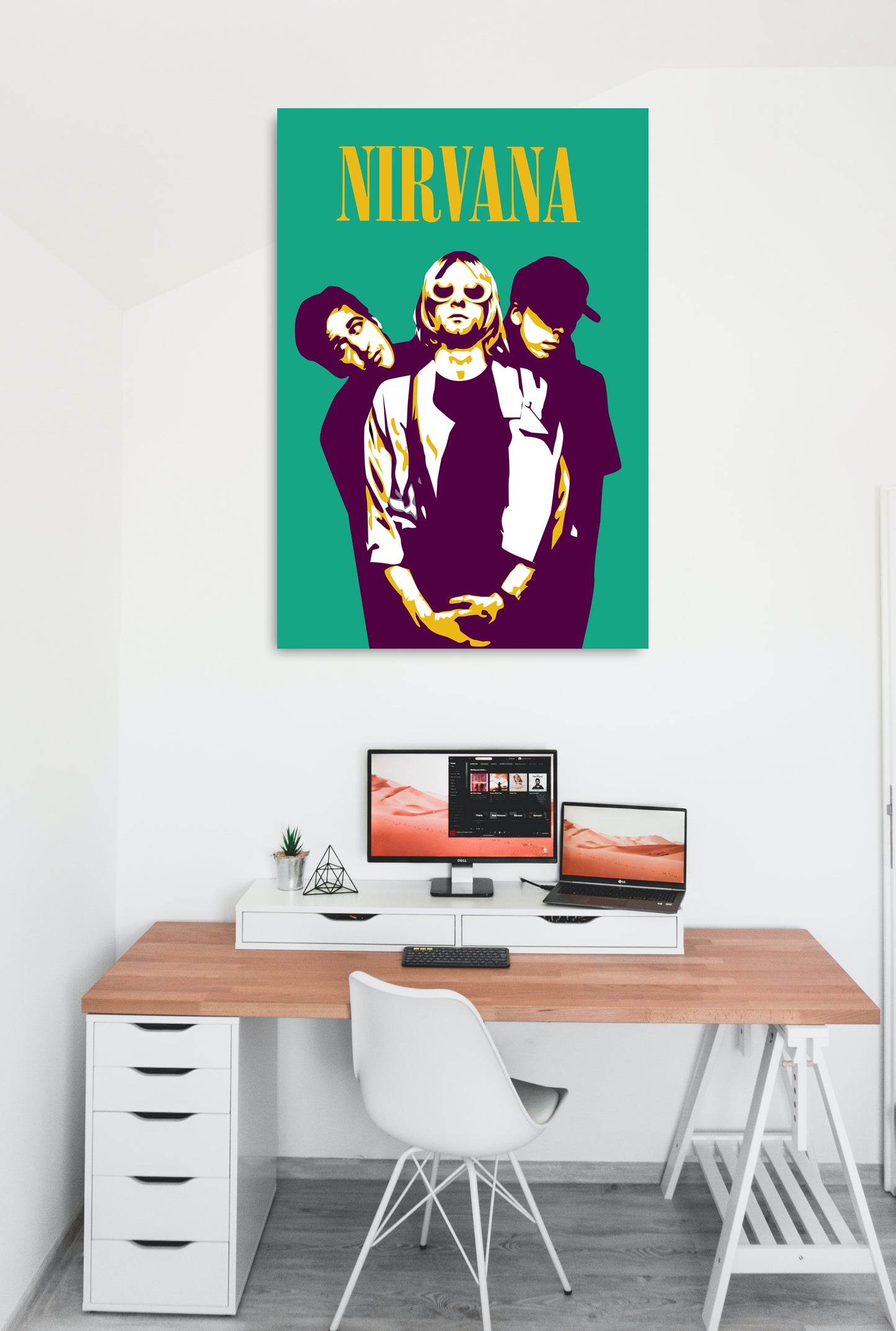 Nirvana Music Band Artwork