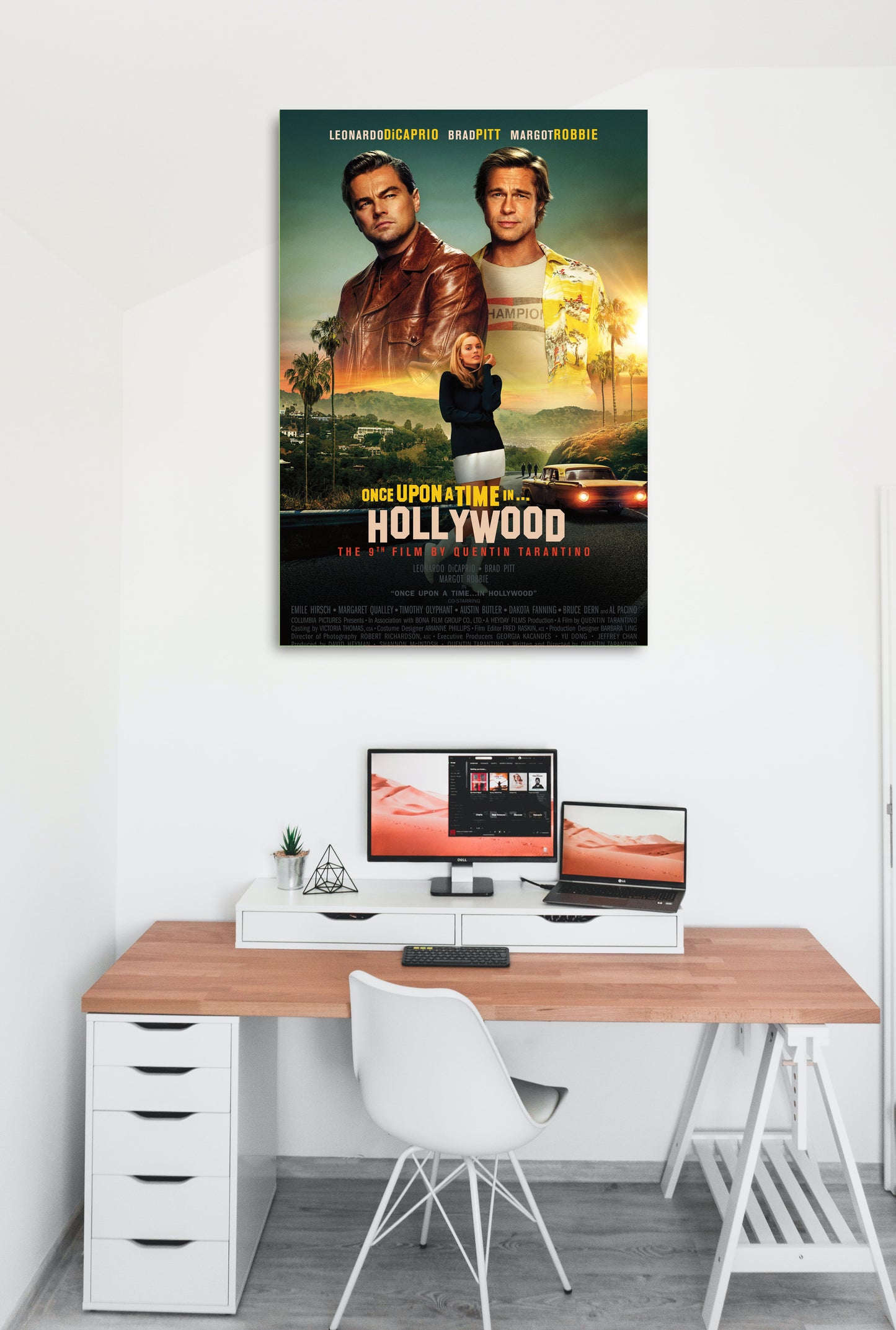 Once Upon A Time In Hollywood Movie Art work