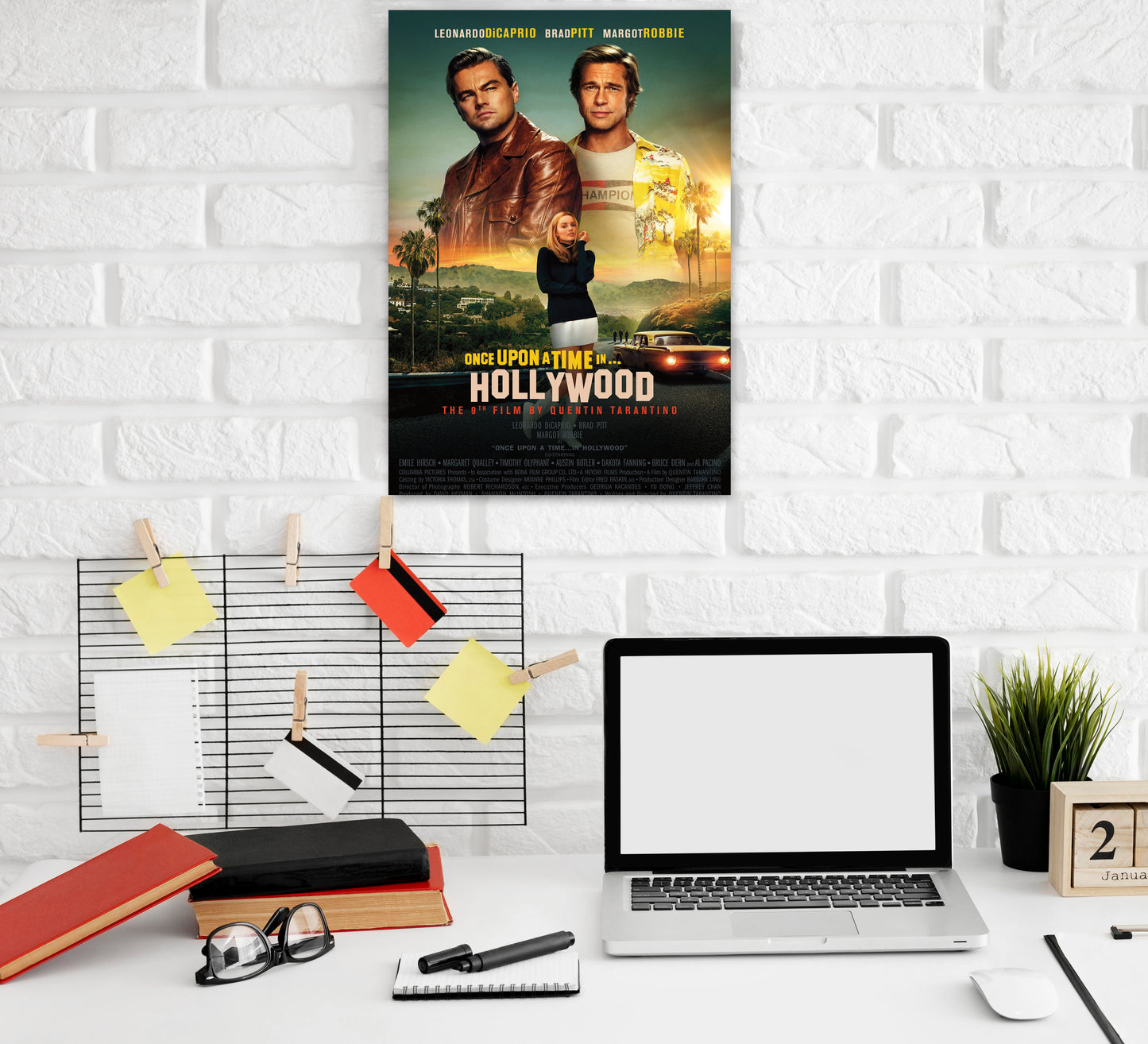 Once Upon A Time In Hollywood Movie Art work