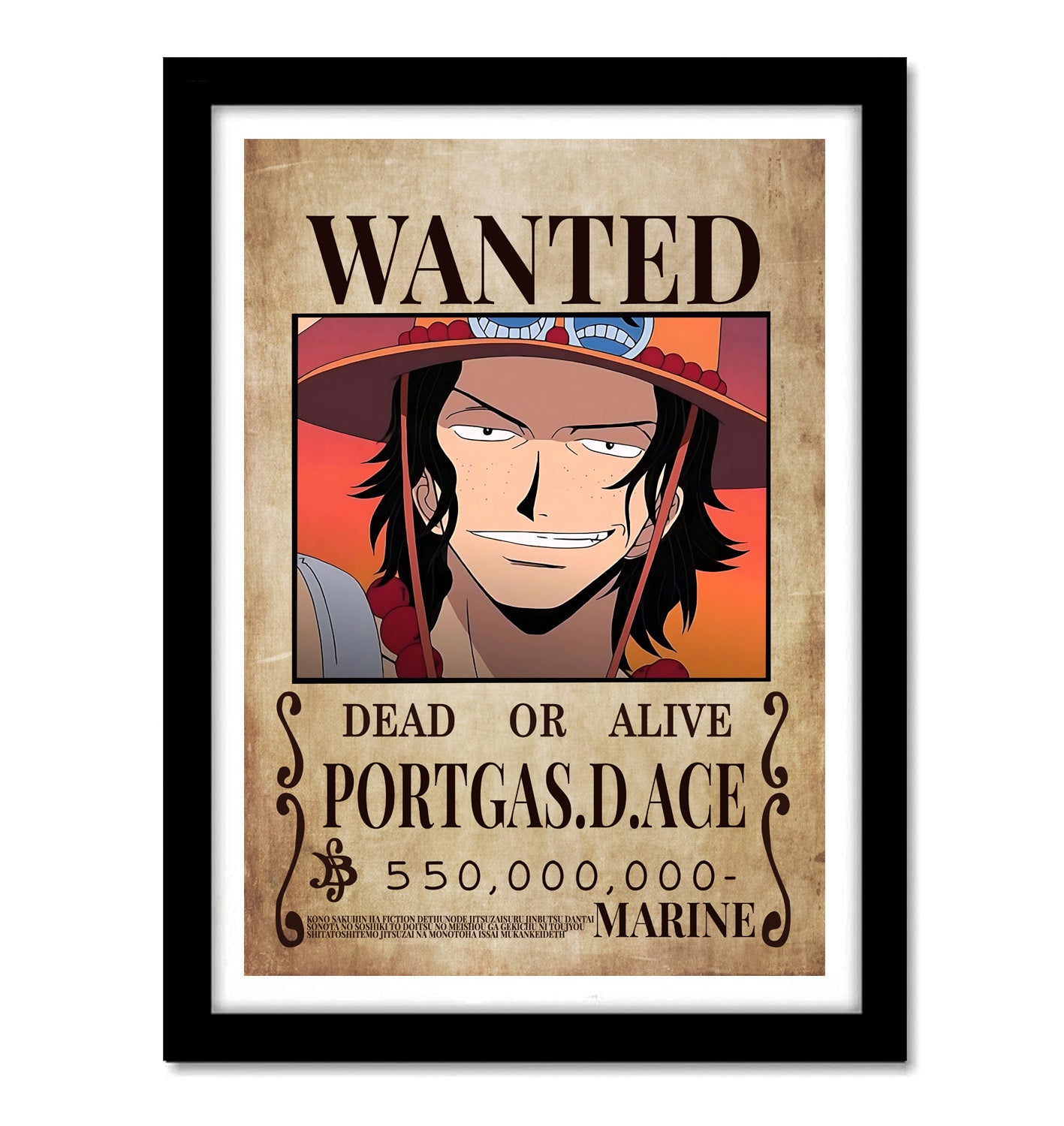 One Piece Portgas Art work