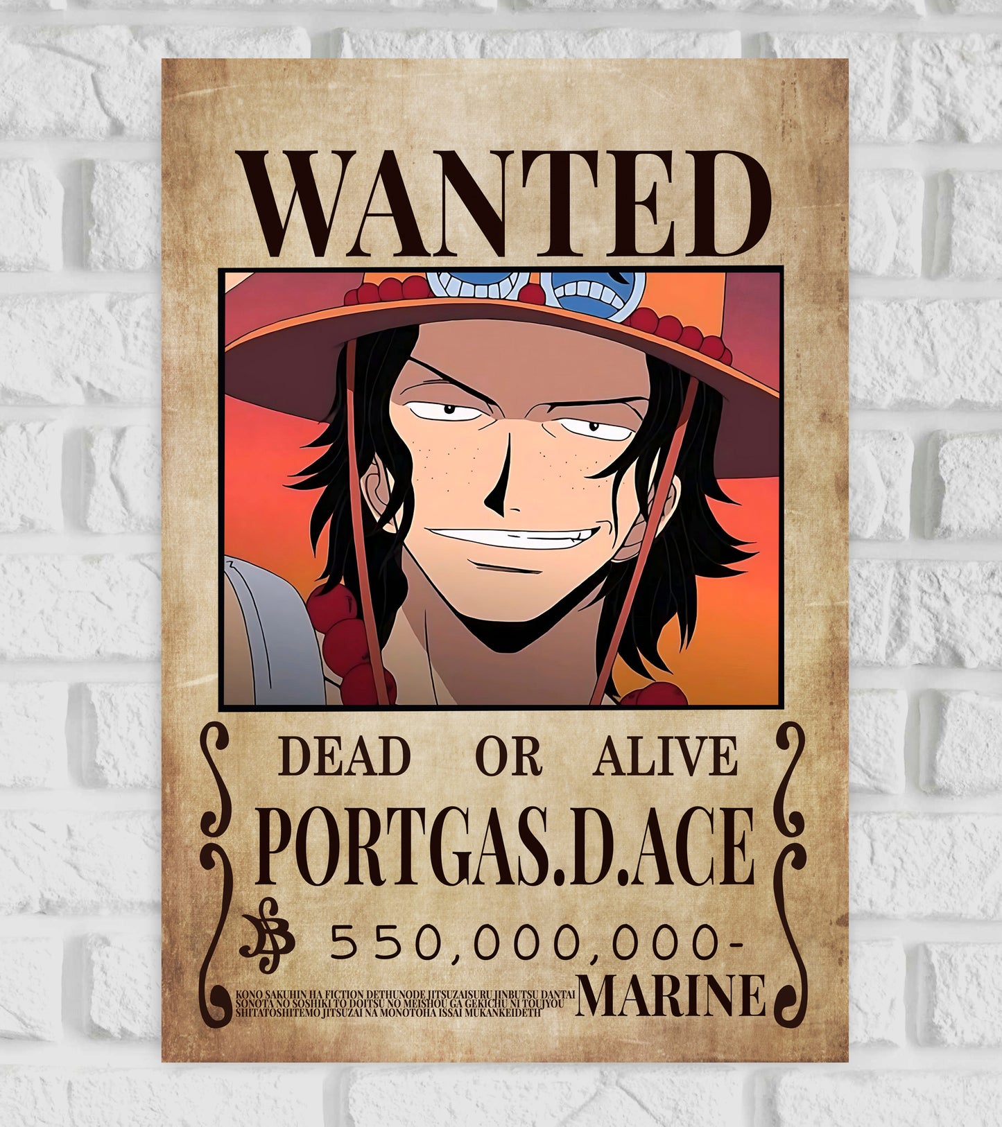 One Piece Portgas Art work