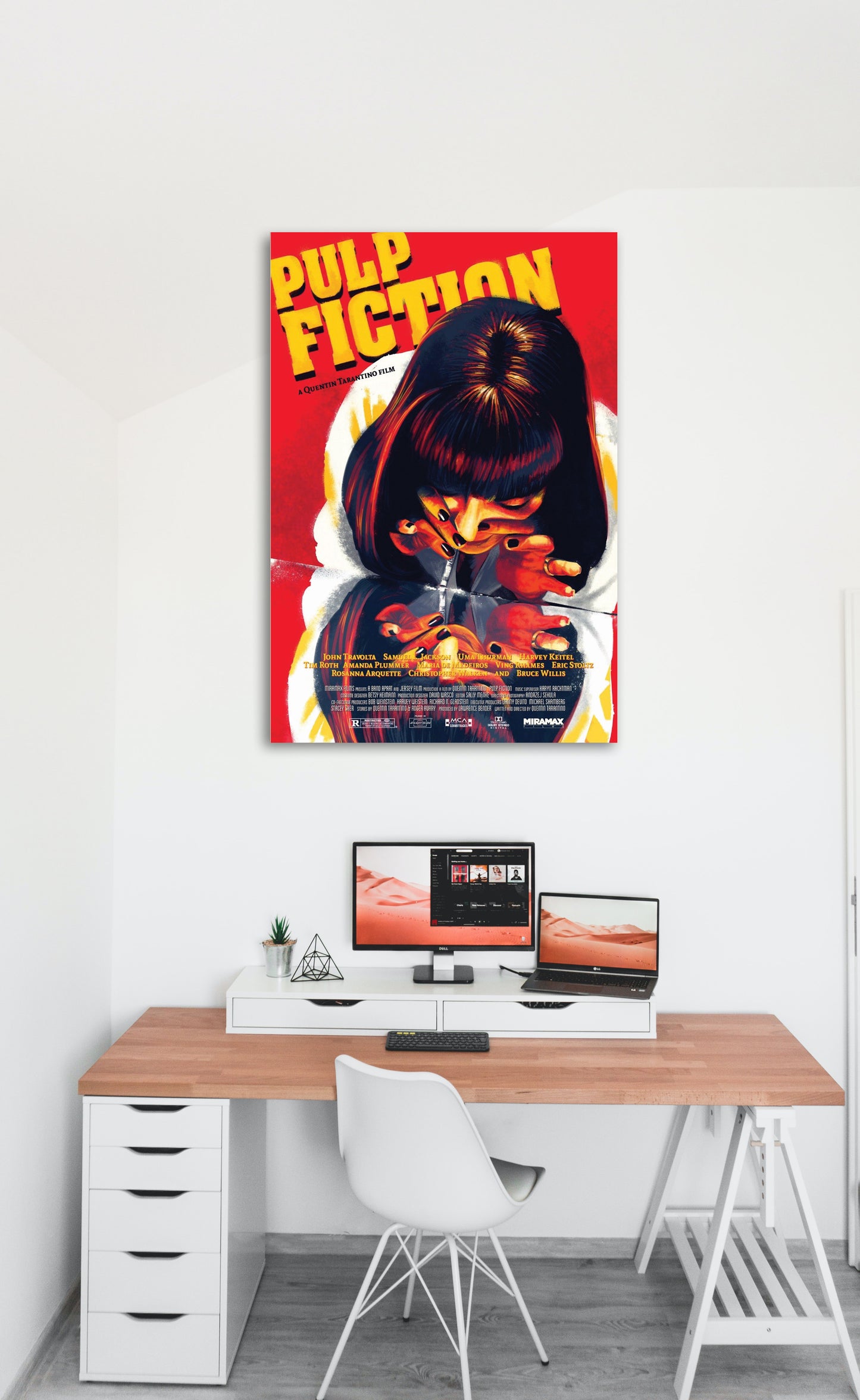 Pulp Fiction Movie Artwork Hollywood | Poster | Frame | Canvas