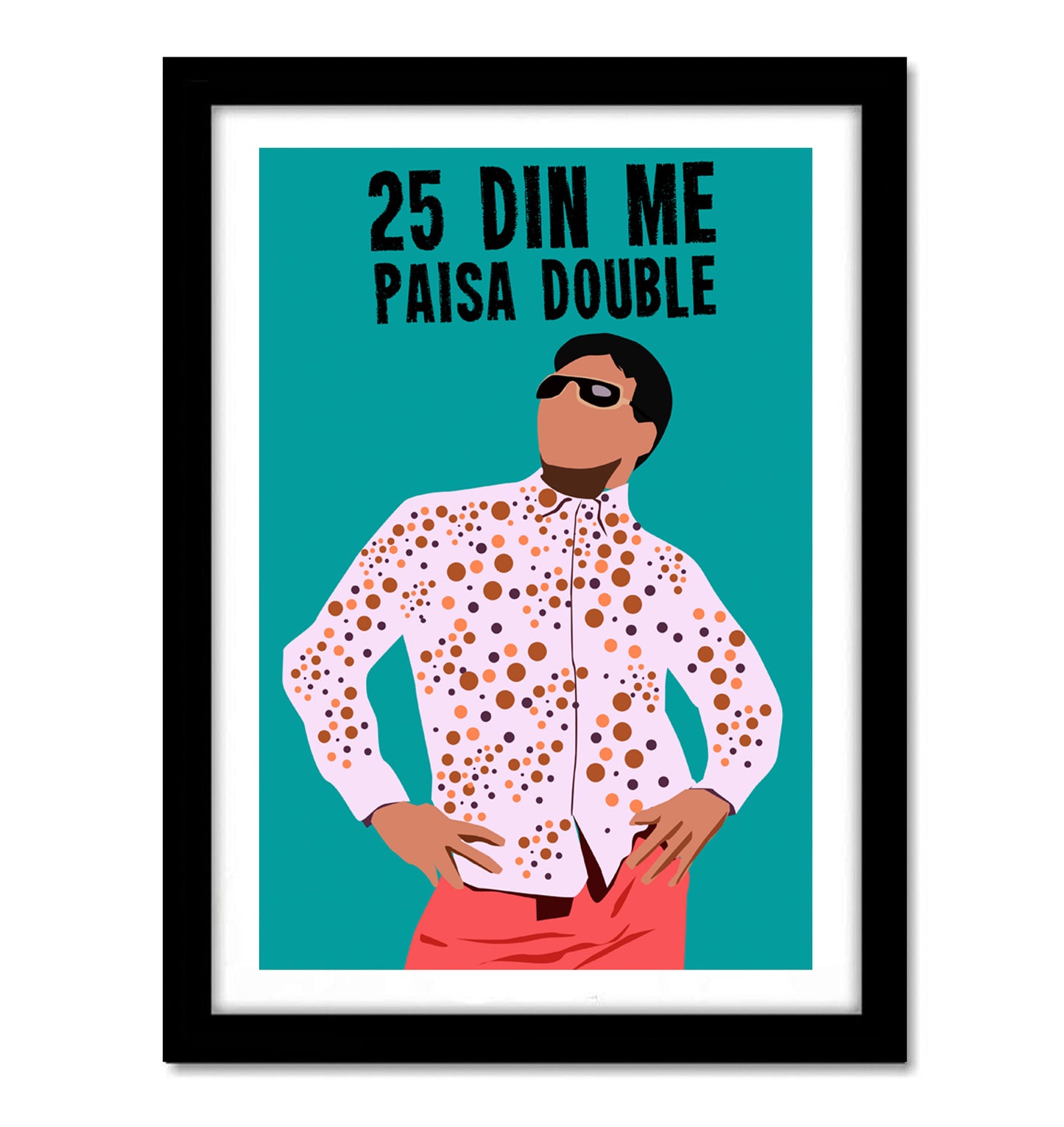 Raju Phir Hera Pheri Movie Akshay Kumar Artwork Bollywood | Poster | Frame | Canvas