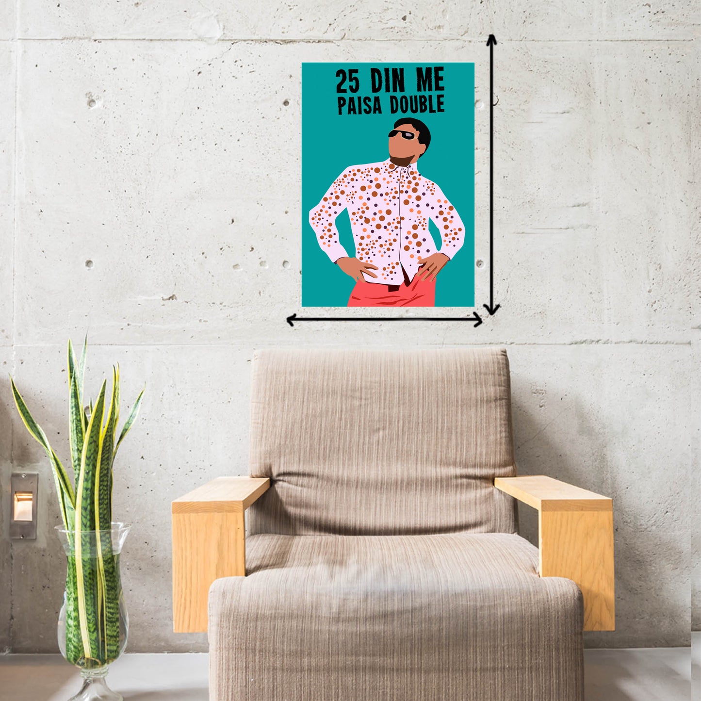 Raju Phir Hera Pheri Movie Akshay Kumar Artwork Bollywood | Poster | Frame | Canvas