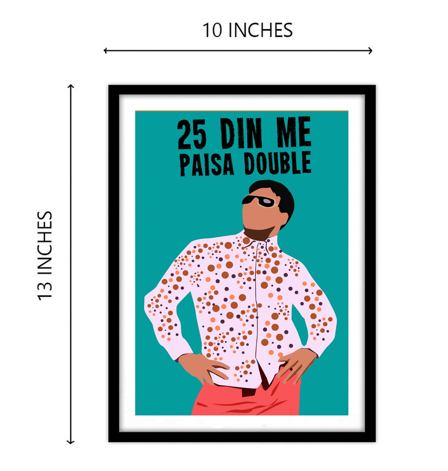Raju Phir Hera Pheri Movie Akshay Kumar Artwork Bollywood | Poster | Frame | Canvas