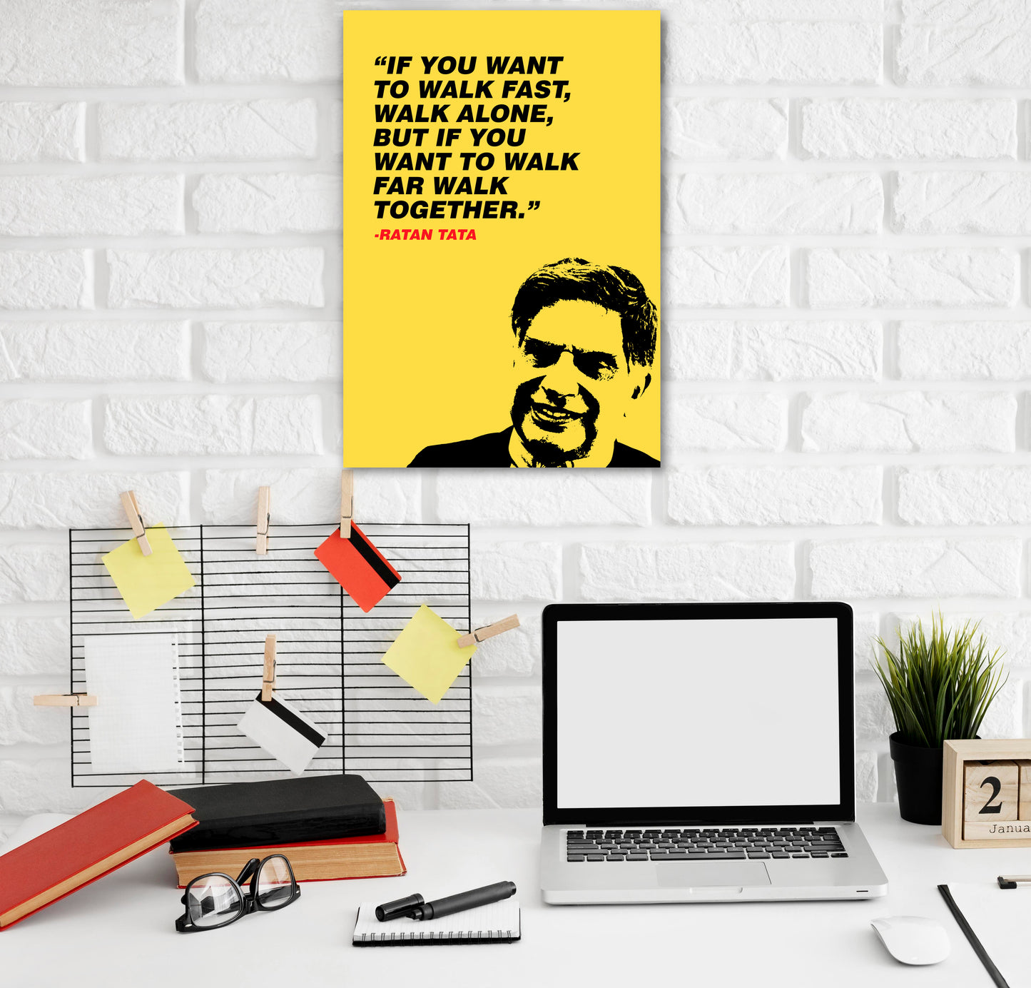 Ratan Tata Motivational Art Work