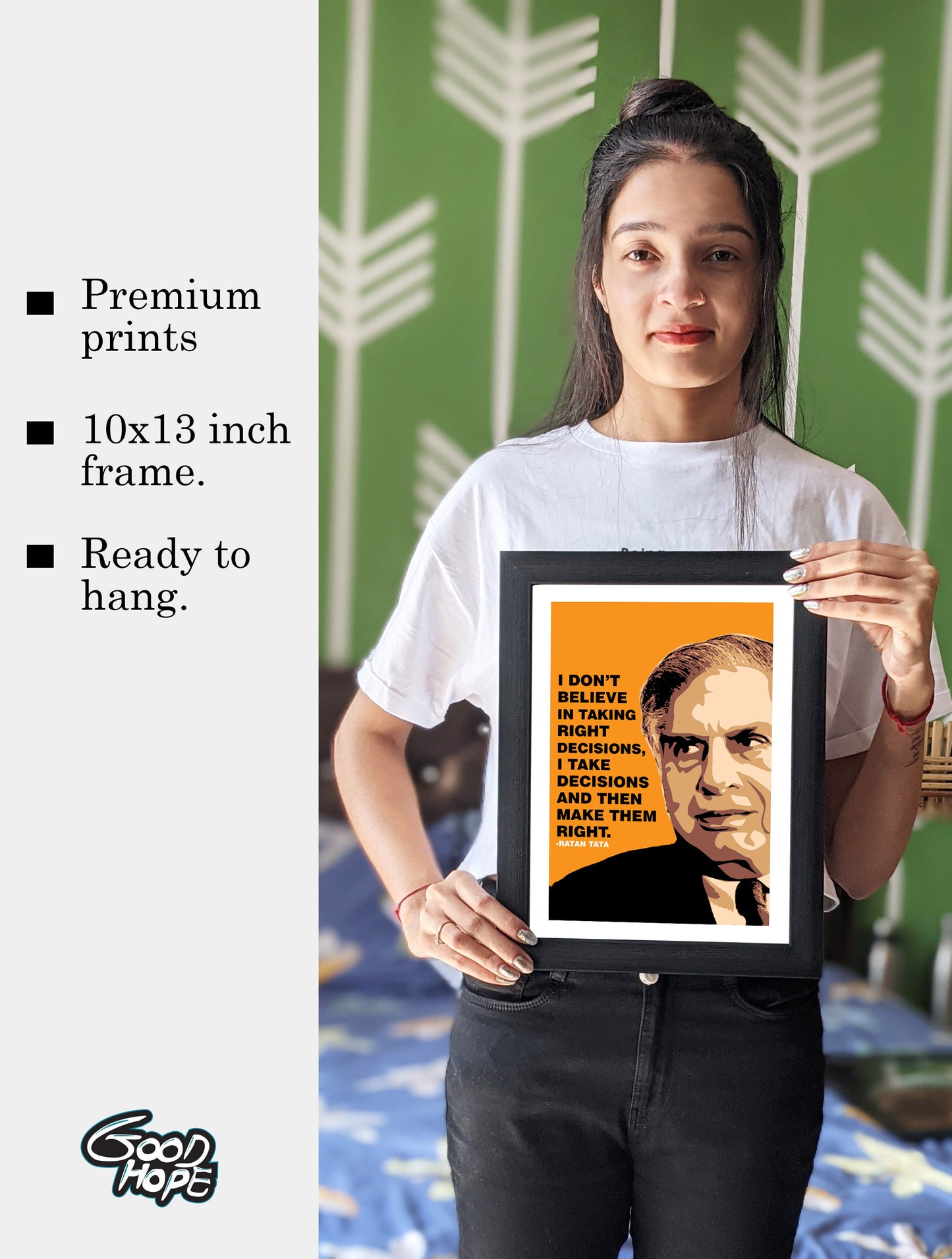 Ratan Tata Motivational Art Work