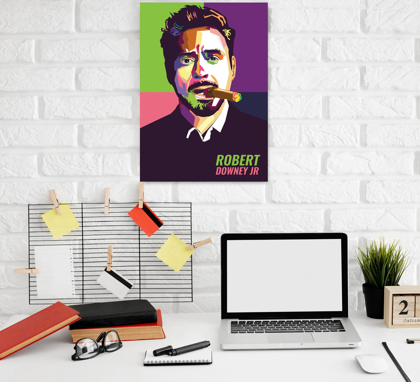Robert Downey Jr Art work