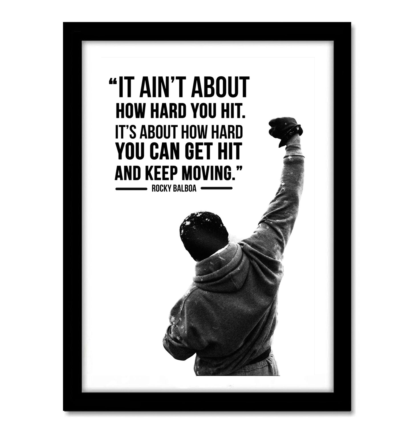 Rocky Balboa Movie Artwork Hollywood | Poster | Frame | Canvas