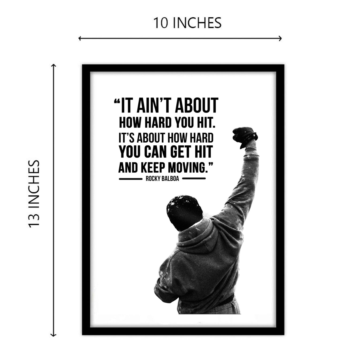 Rocky Balboa Movie Artwork Hollywood | Poster | Frame | Canvas