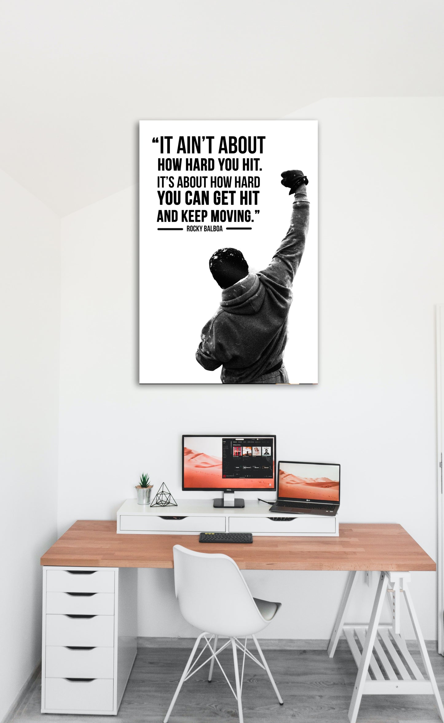Rocky Balboa Movie Artwork Hollywood | Poster | Frame | Canvas
