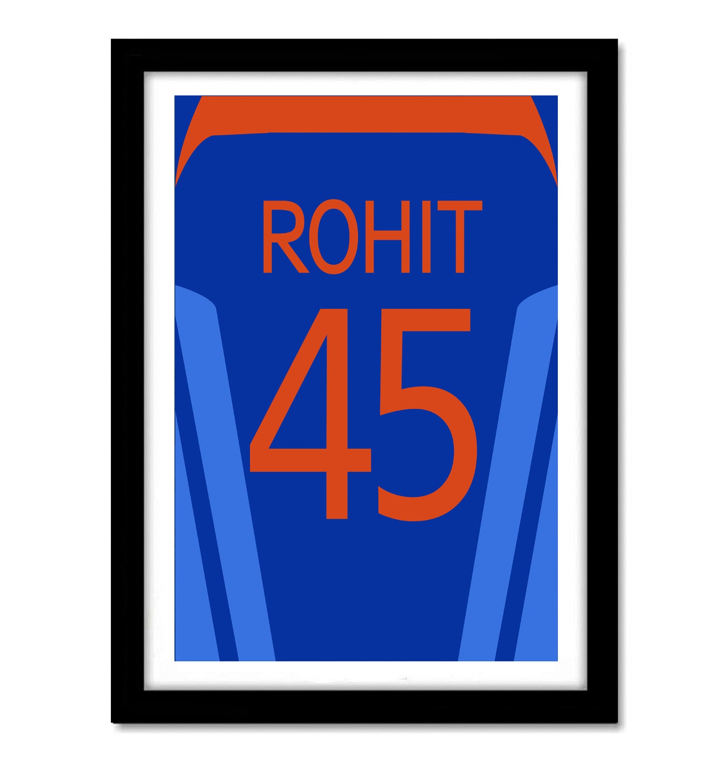 Rohit Sharma Artwork Cricket | Poster | Frame | Canvas