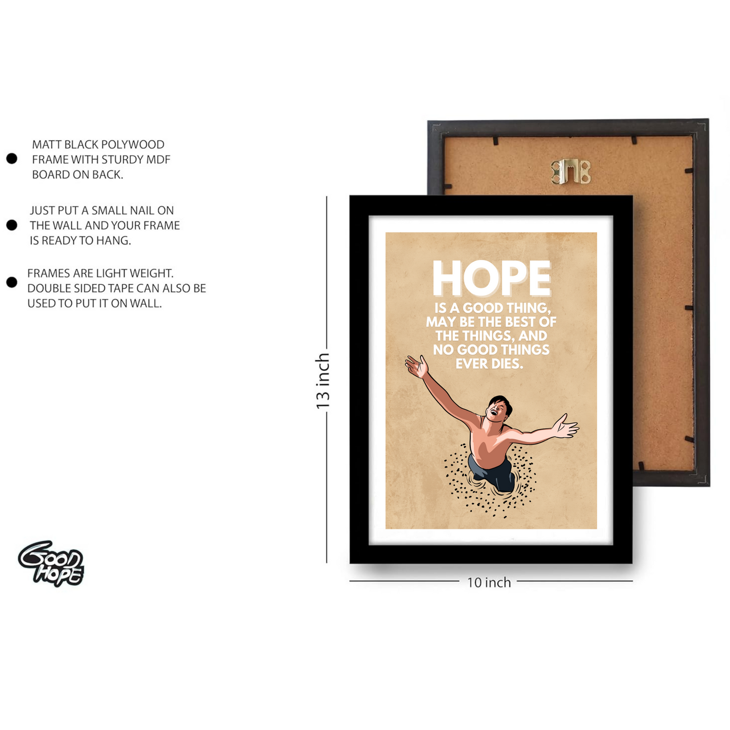 Shawshank Redemption Movie Artwork hollywood | Poster | Frame | Canvas