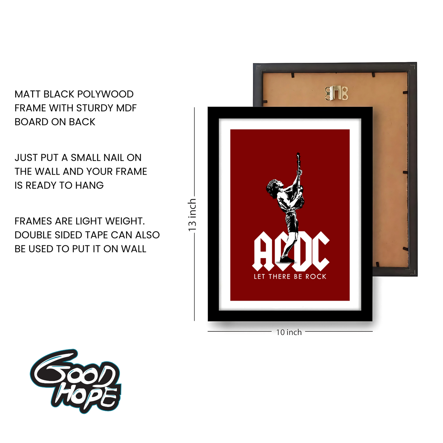 Ac Dc Music Band Artwork Music| Poster | Frame | Canvas