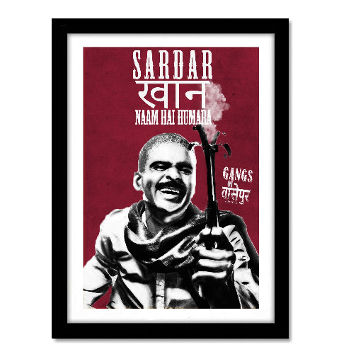 Sardar Khan Gangs Of Wasseypur Poster Frame Bollywood Action Thriller Movie Framed Posters Series Dialouges Quotes Canvas Painting Photo Frames For Wall Decor Restraunt Cafe Bedroom Living Room Decoration Home Office, sardar khan gangs of wasseypur posters, sardar khan gangs of wasseypur poster hd, sardar khan gangs of wasseypur wall posters, sardar khan gangs of wasseypur wall poster photo, sardar khan gangs of wasseypur wall poster photo, sardar khan gangs of wasseypur wall frame photo, sardar khan poster