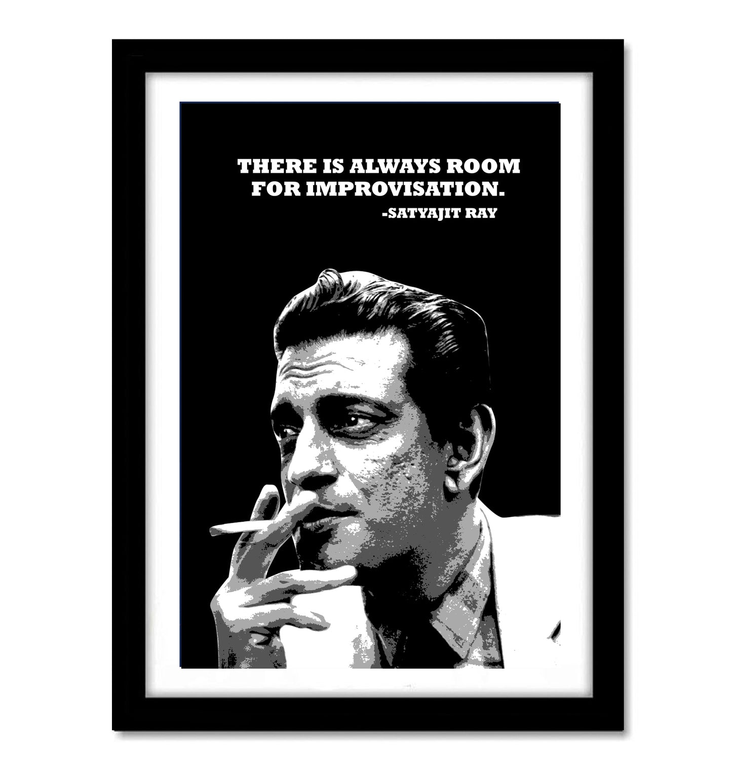 Satyajit Ray Classic Artwork Bollywood | Poster | Frame | Canvas