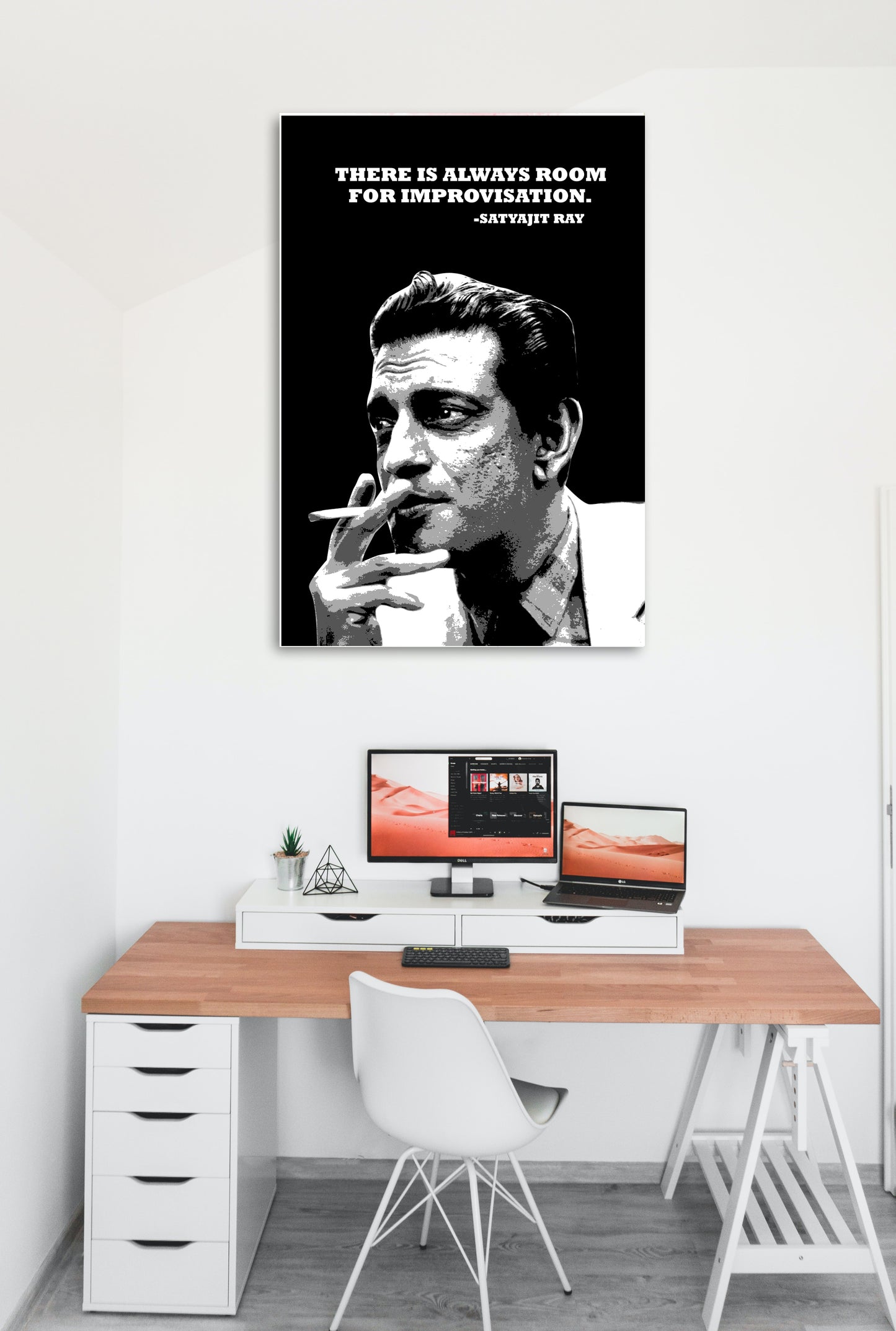 Satyajit Ray Classic Artwork Bollywood | Poster | Frame | Canvas