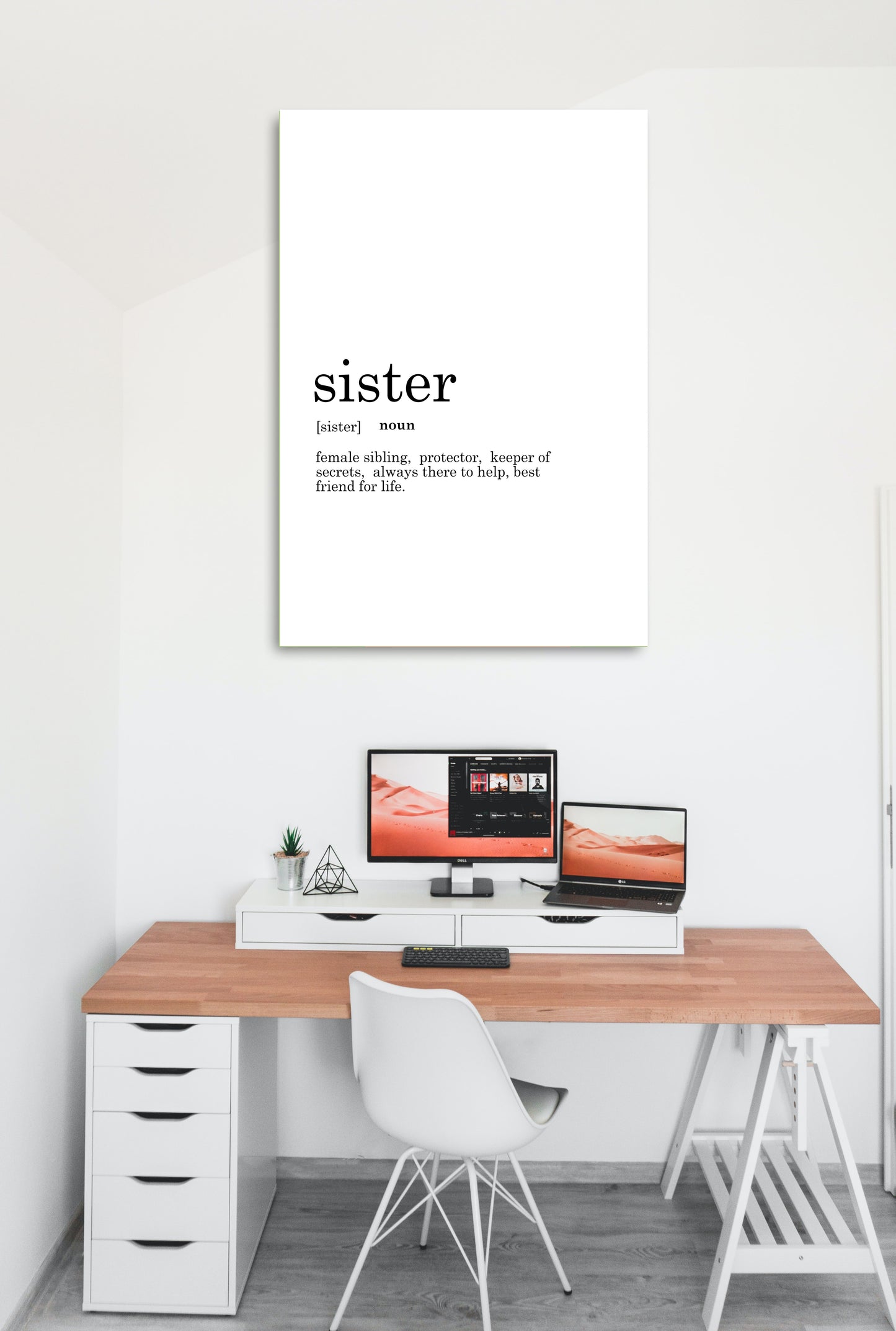 Sister Funny Dictionary Art work