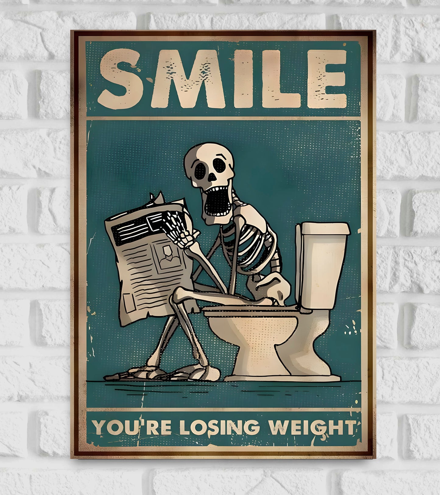 Smile Funny Quote Art work