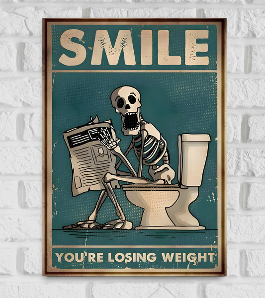 Smile Funny Quote Art work