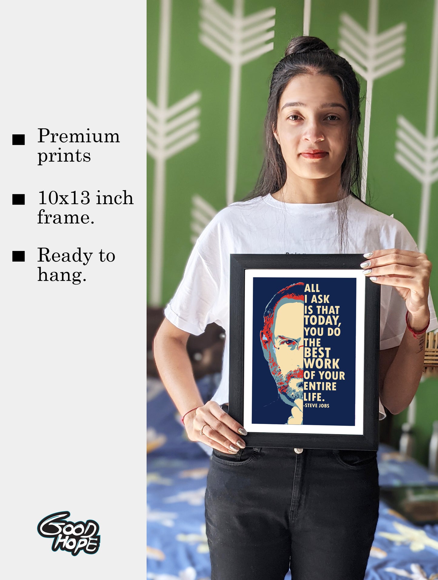 Steve Jobs Motivational Artwork