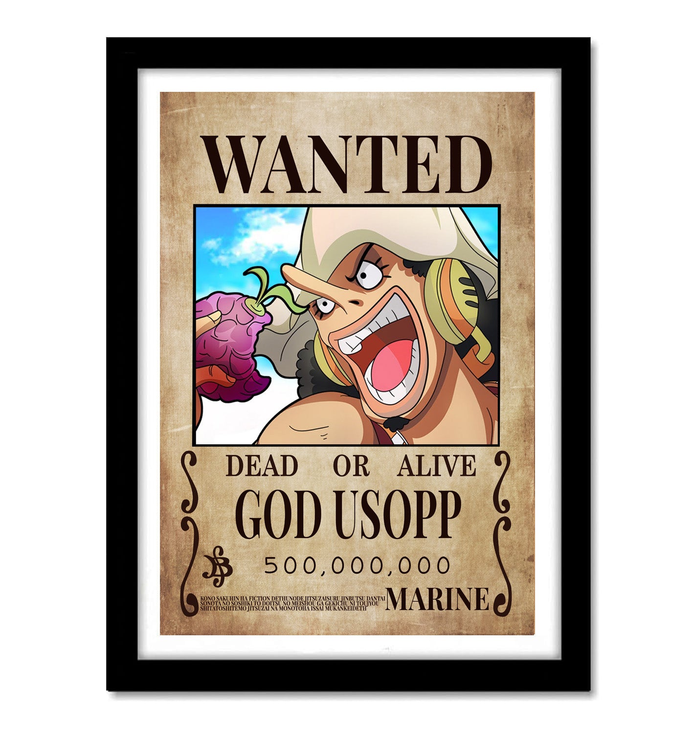 One Piece God Usopp Art work