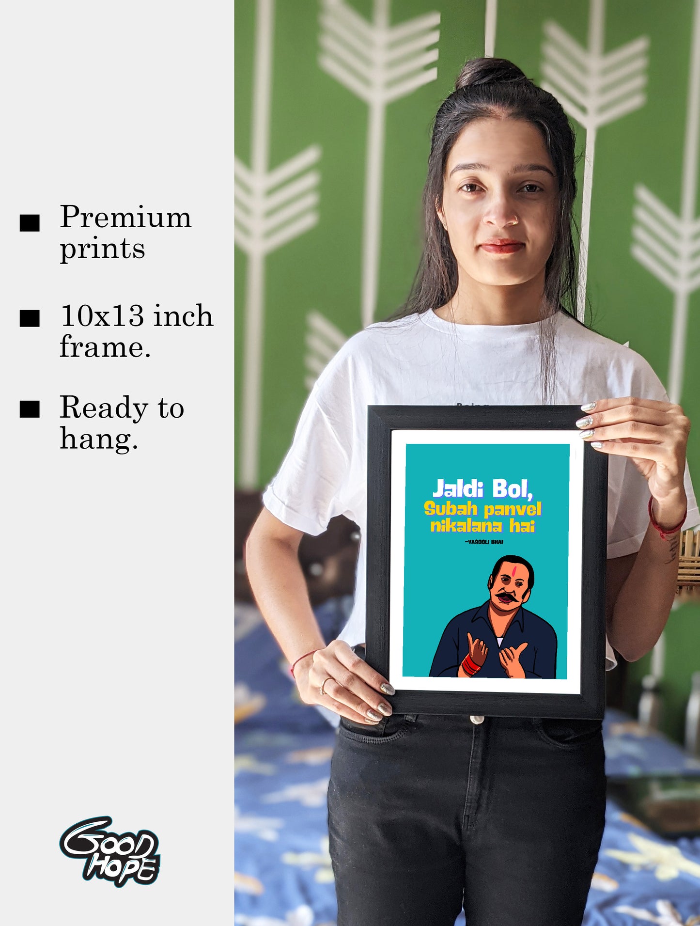 Golmaal Vasooli Bhai Funny Artwork Bollywood | Poster | Frame | Canvas