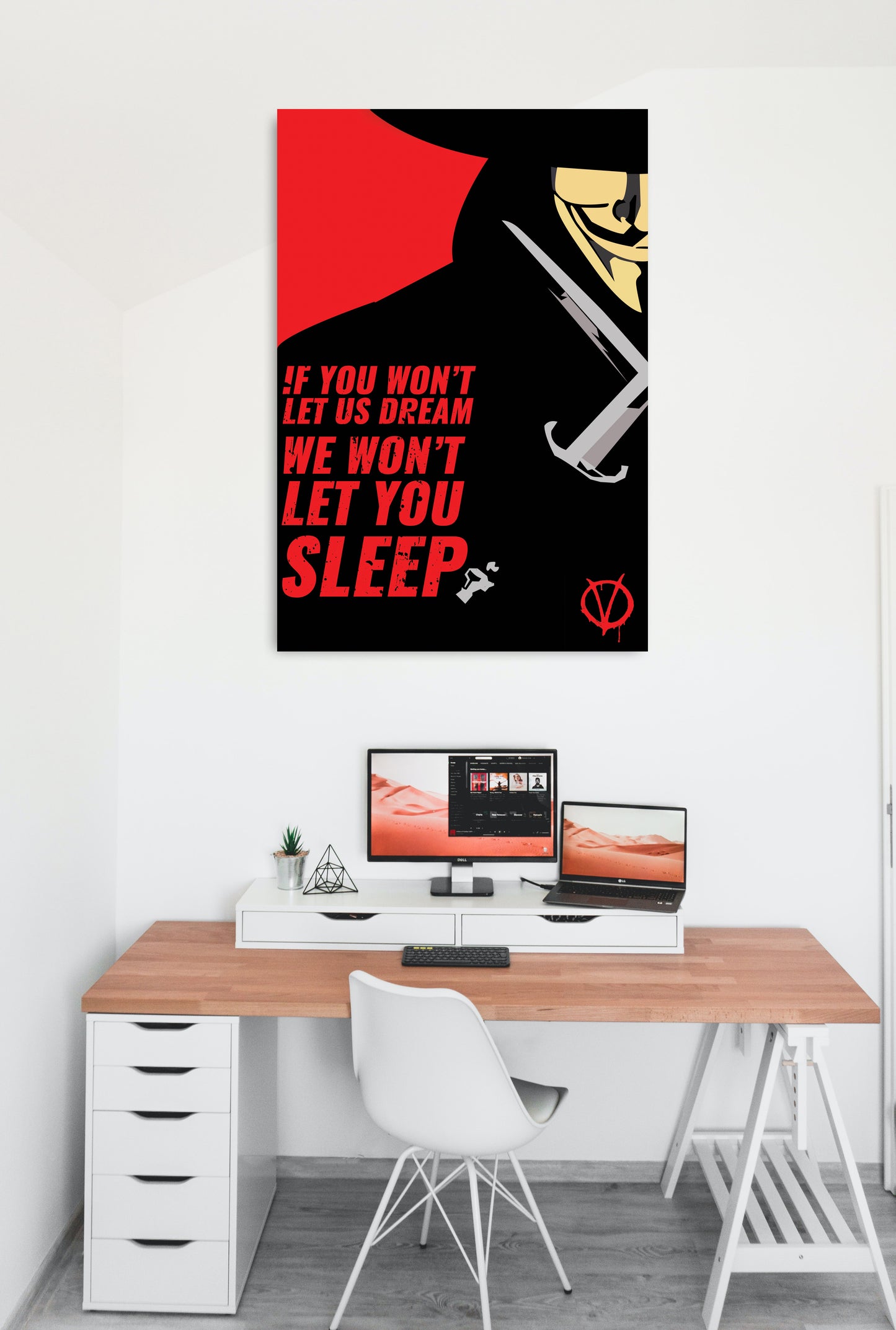 V For Vendetta Movie Art work