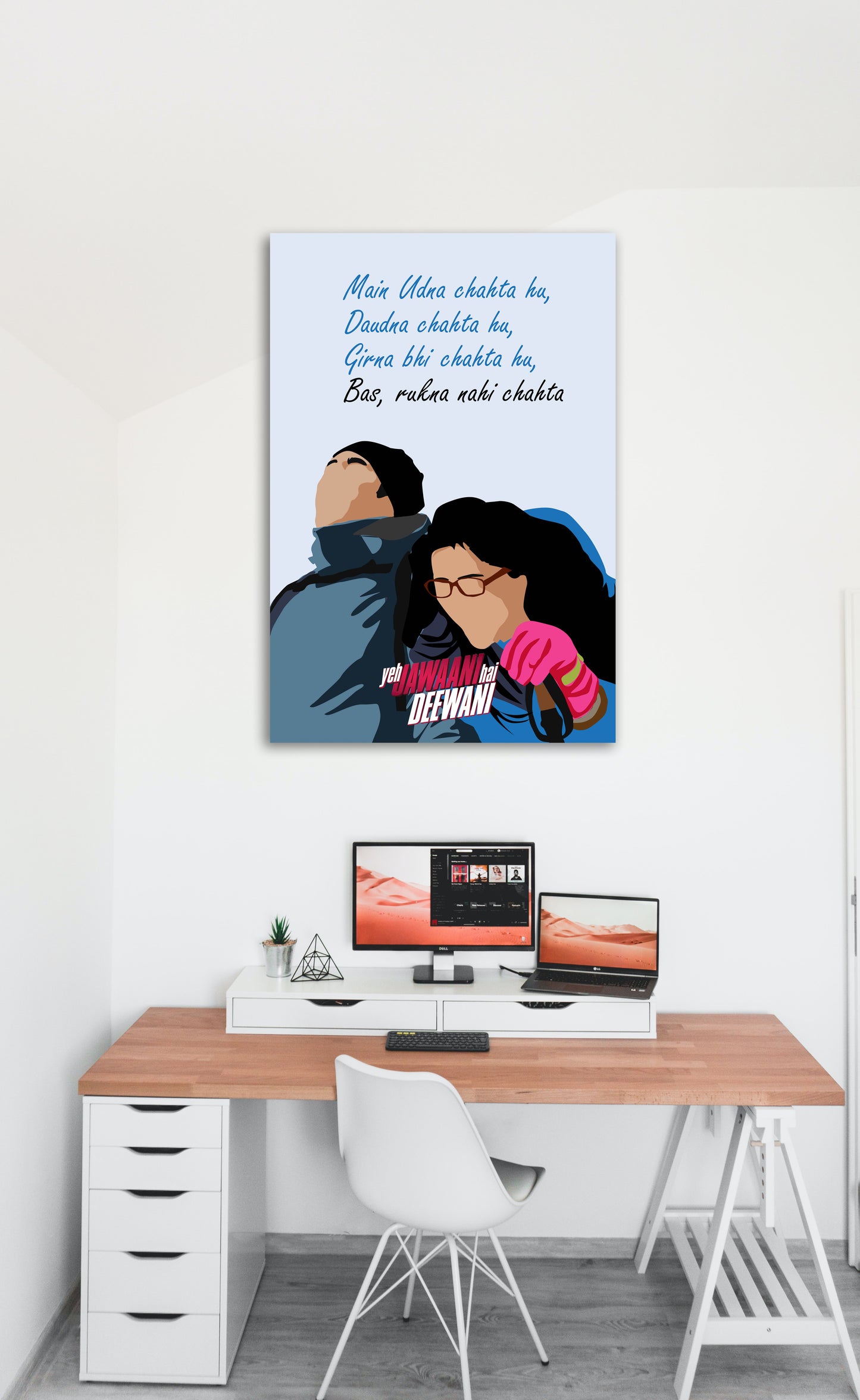 Yeh Jawani Hai Deewani Movie Artwork Bollywood | Poster | Frame | Canvas