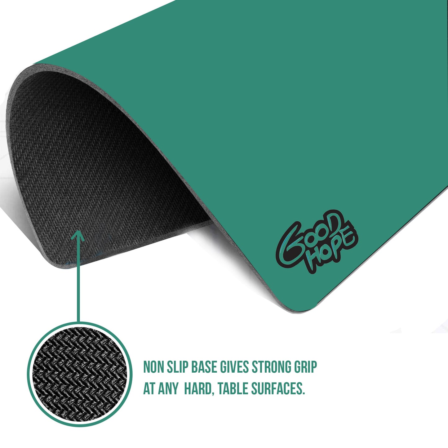 Good Hope AM PM Funny Nonslip Base Graphic Mousepad (Multicolor)