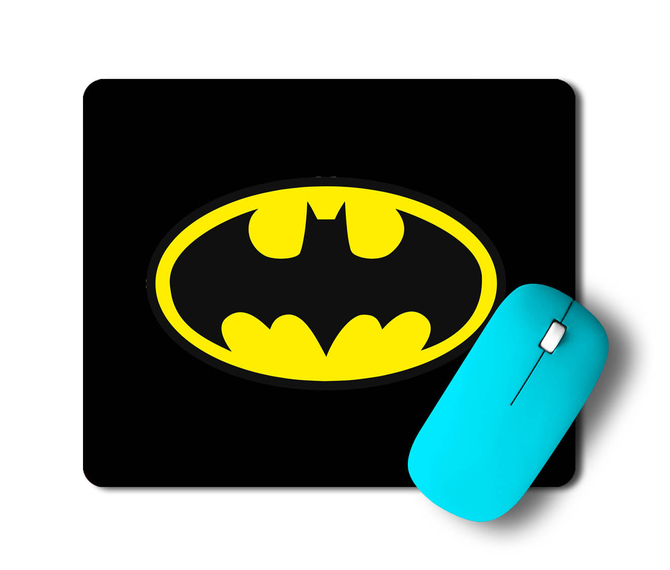 Good Hope Batman Art Nonslip Base Graphic Mousepad (Multicolor)