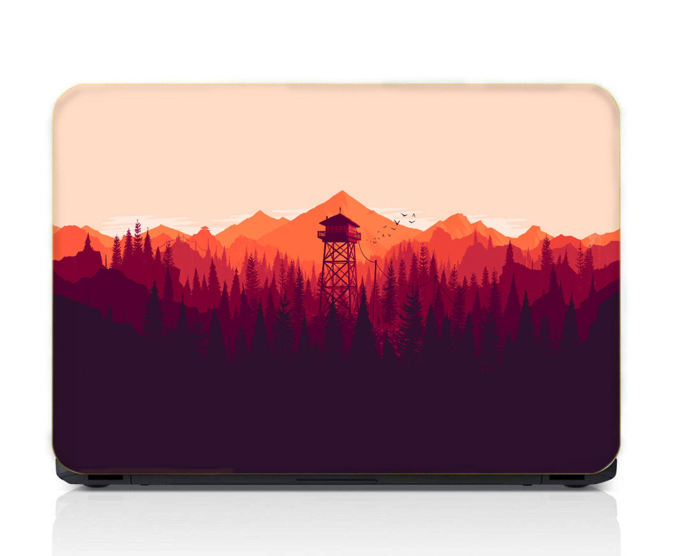 Glossy Matte Finish Minimalist Cool & Funky Colourful Waterproof Laptop Skin