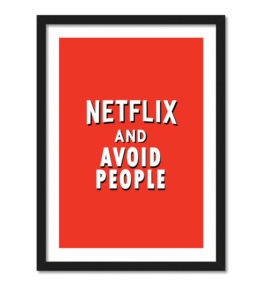 Good Hope Netflix Quote framed Poster Acrylic Glass For Room & Office (10 Inch X 13 Inch, Multicolor)