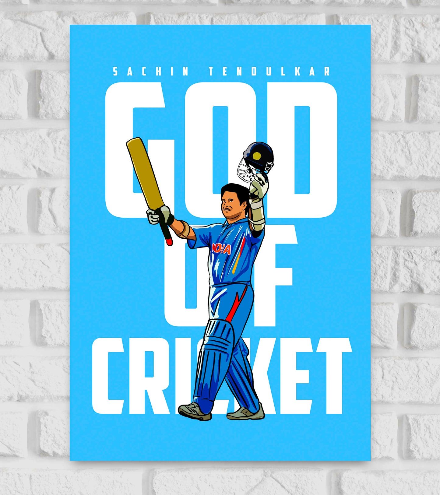 Sachin Tendulkar Art work