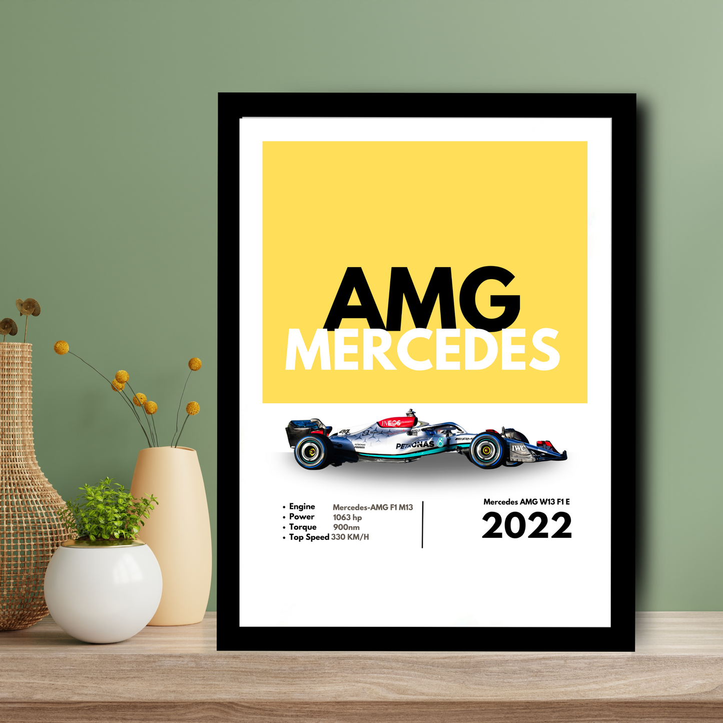 Mercedes AMG F1 Supercar Artwork