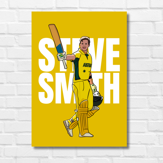 Steve Smith Cricket Player Artwork