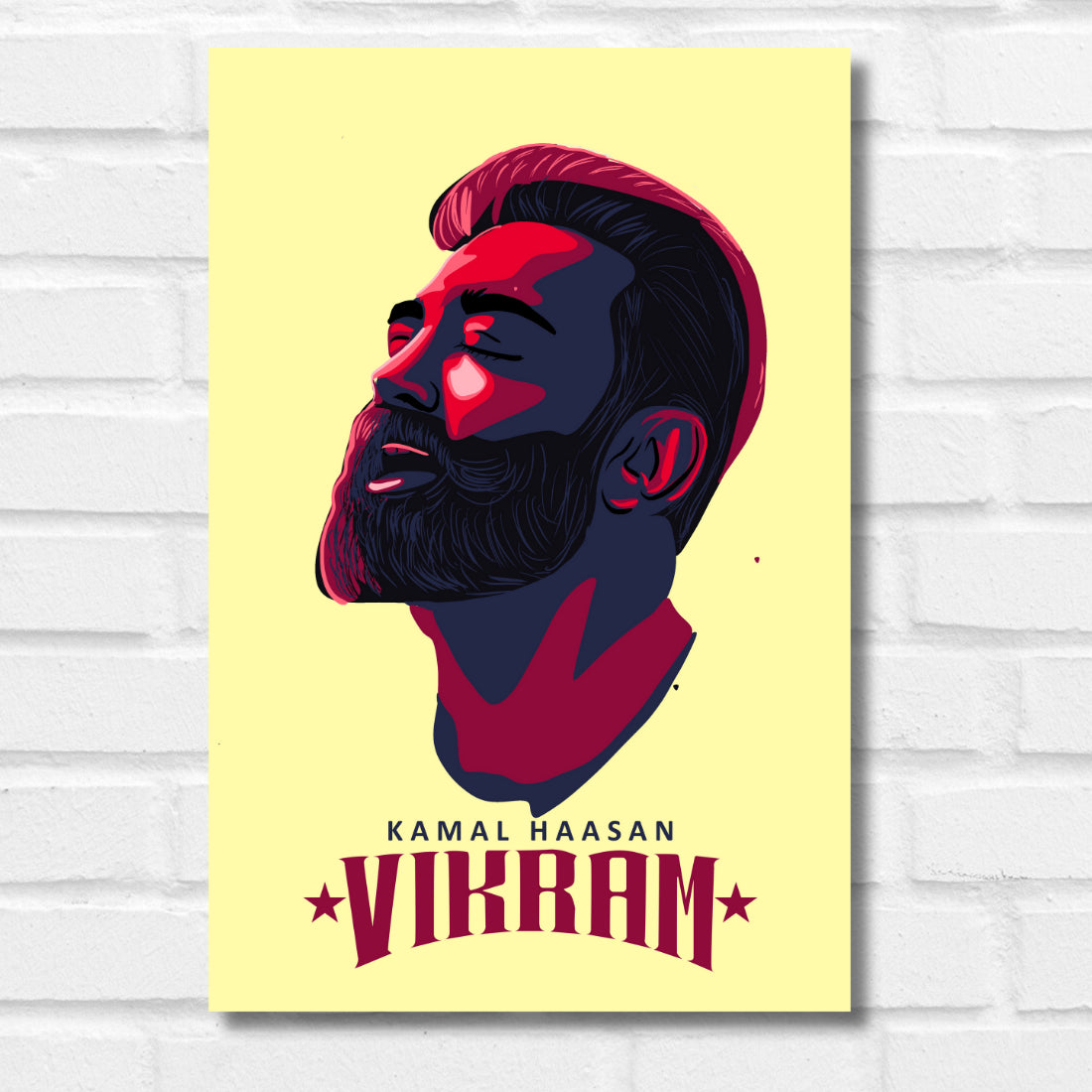 KAMAL HASSAN POSTER VIKRAM MOVIE POSTER