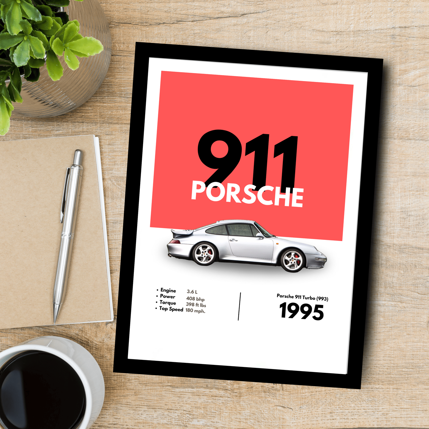 Porsche 911 Supercar Artwork