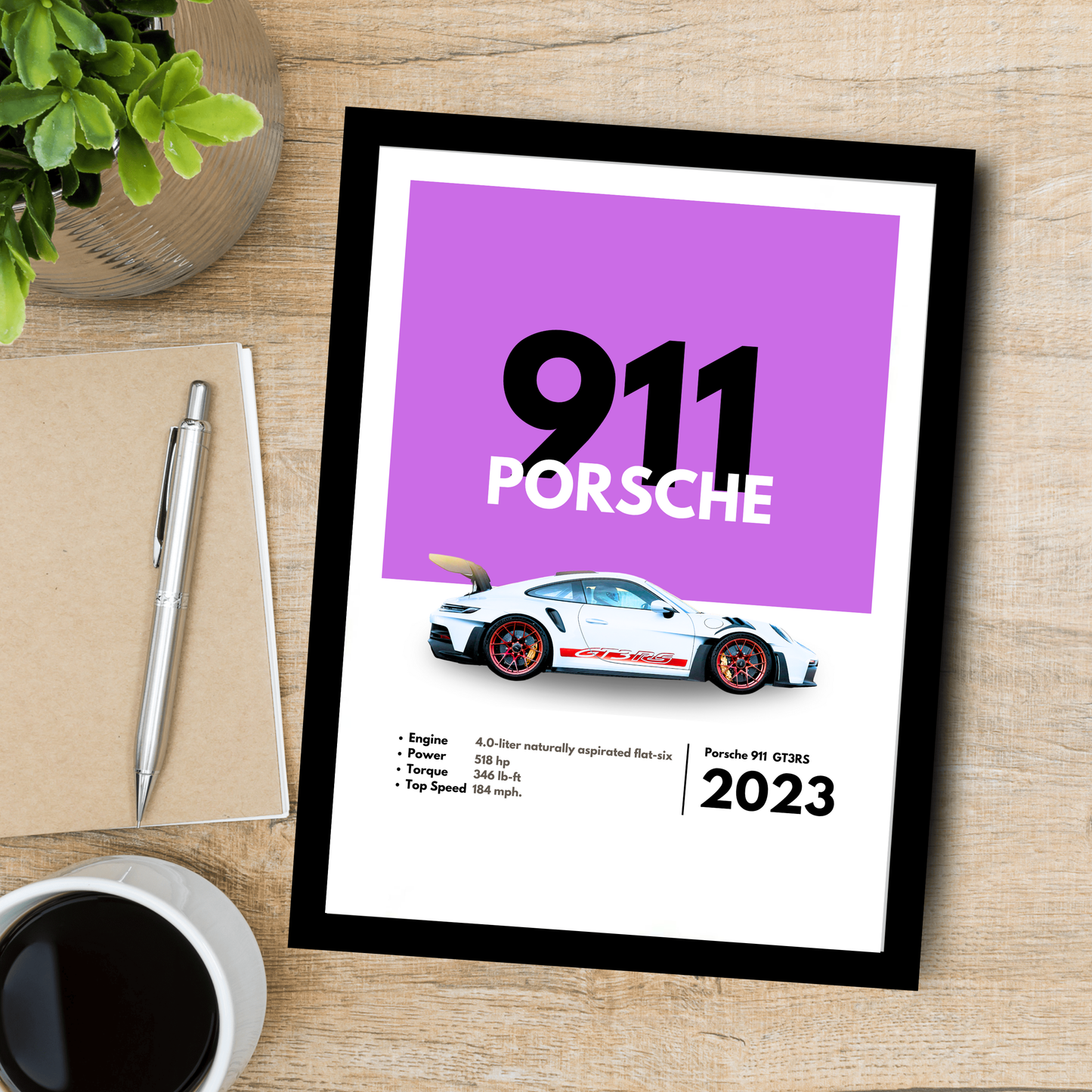 Porsche 911 Supercar Artwork