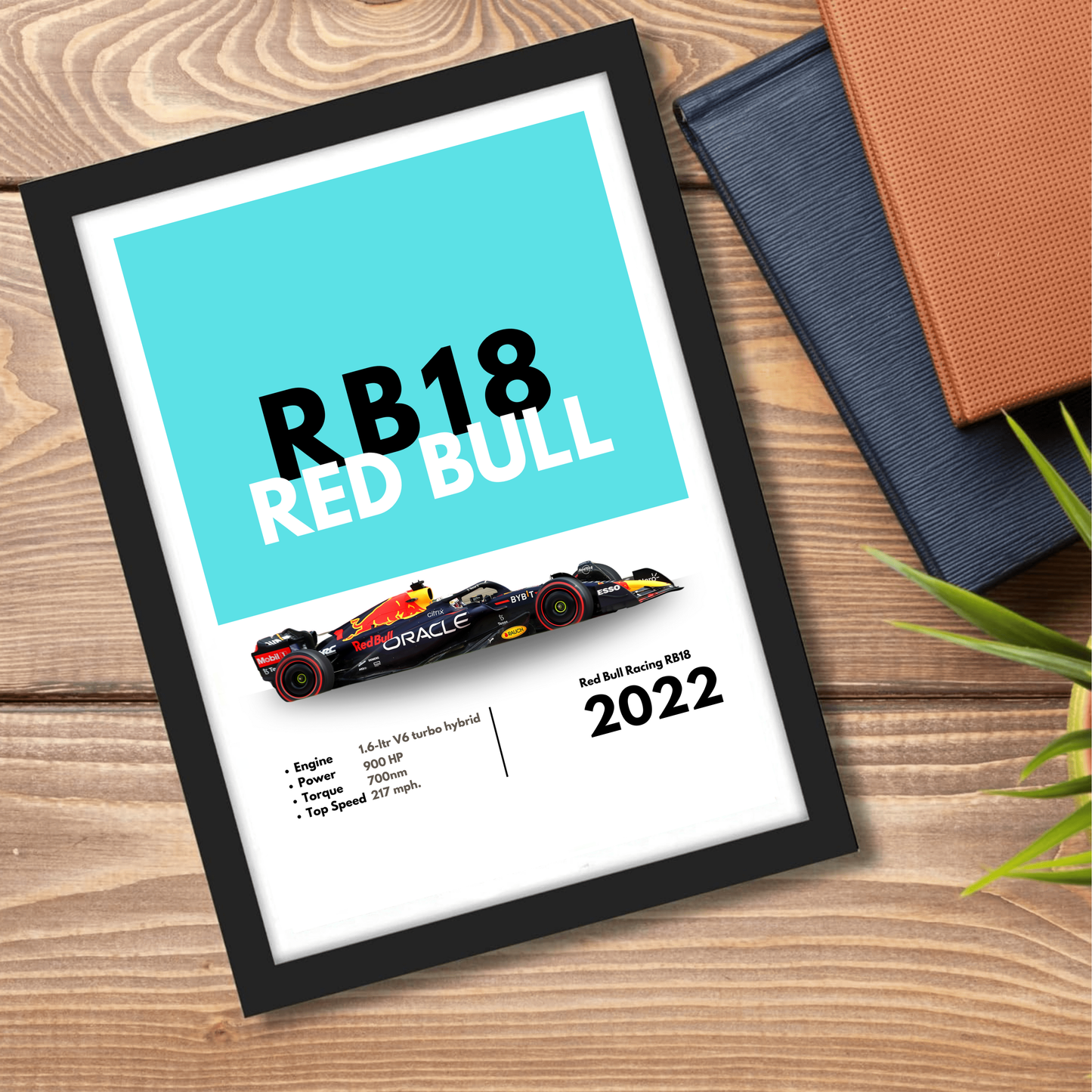 Red Bull RB18 F1 Supercar Artwork