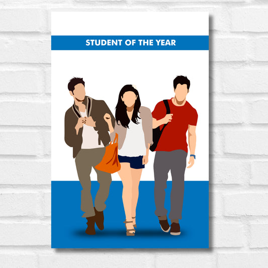 STUDENT OF THE YEAR MOVIE POSTER SOTY MOVIE POSTER ALIA BHATT POSTER VARUN DHAWAN SIDHARTH MALHOTRA