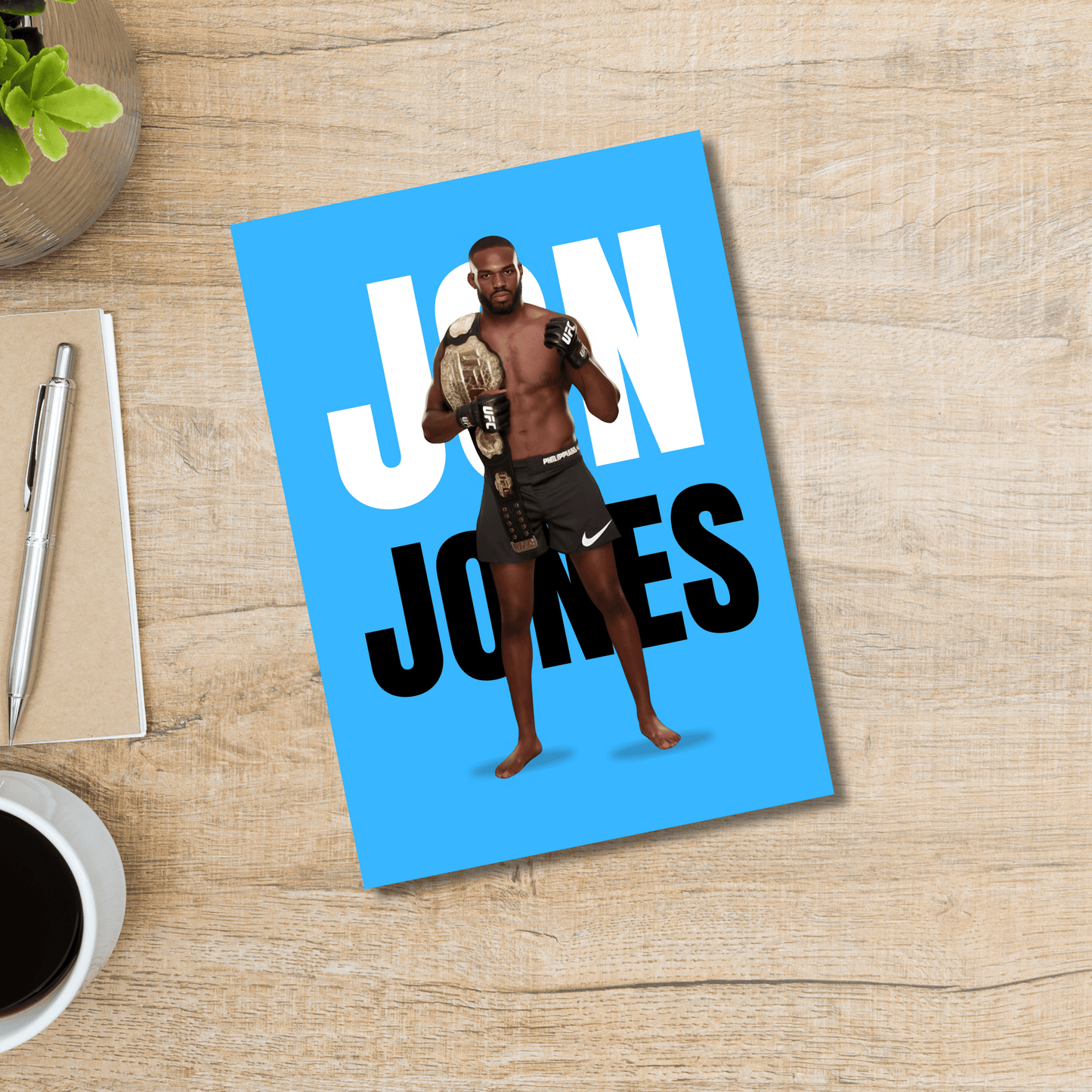 Jon Jones Martial Artist, Boxer Artwork